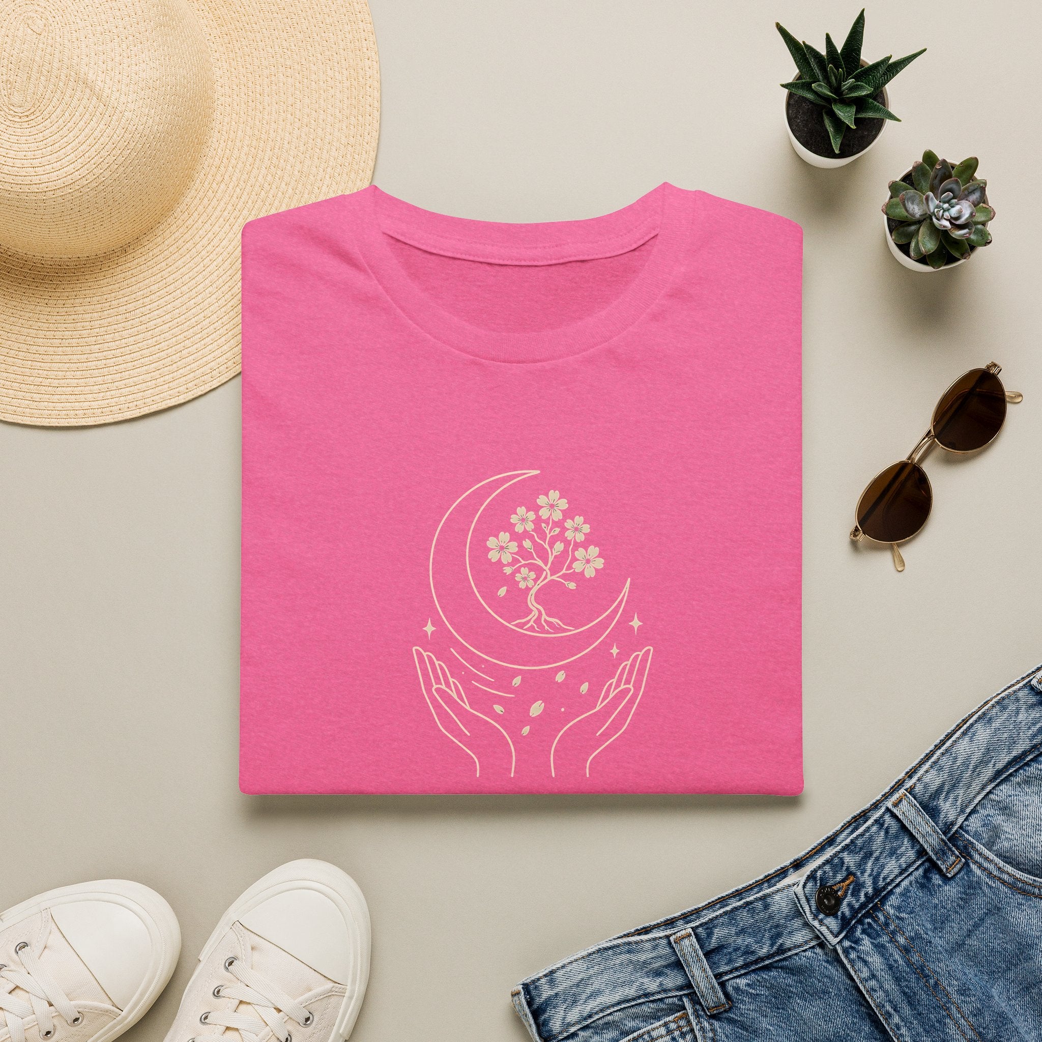 Cradled Moon Tree T-Shirt