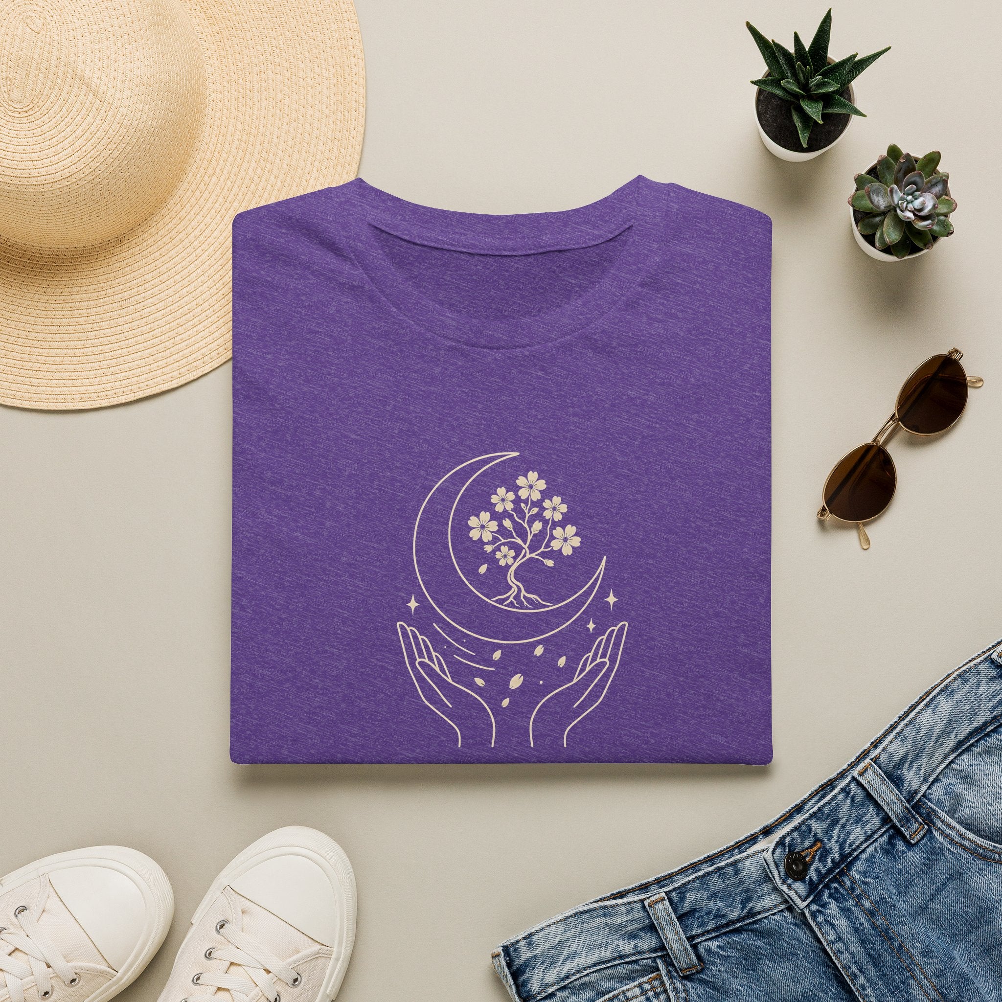 Cradled Moon Tree T-Shirt