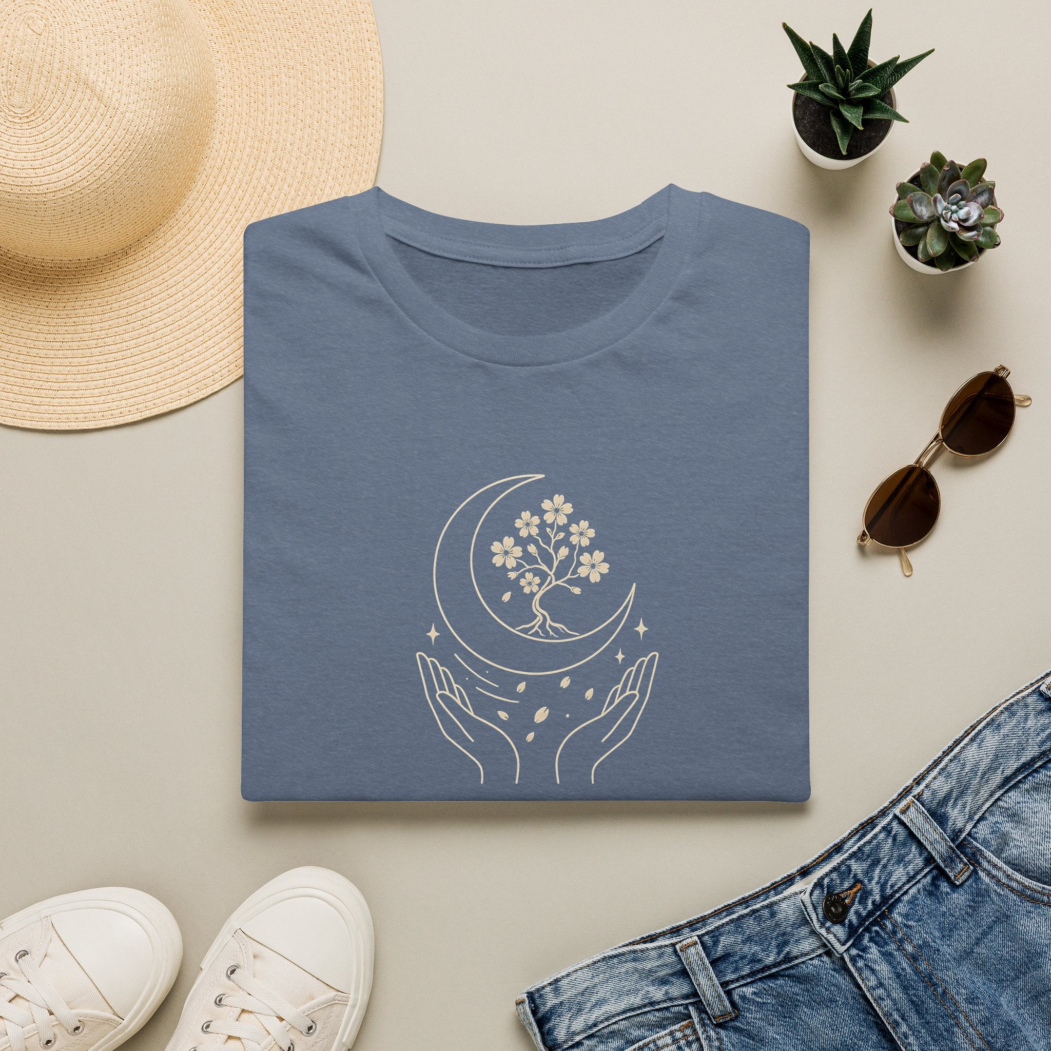 Cradled Moon Tree T-Shirt