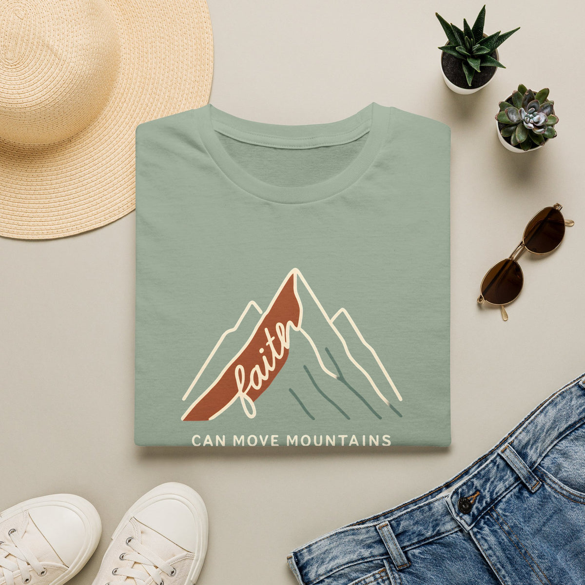 Faith Can Move Mountains T-Shirt