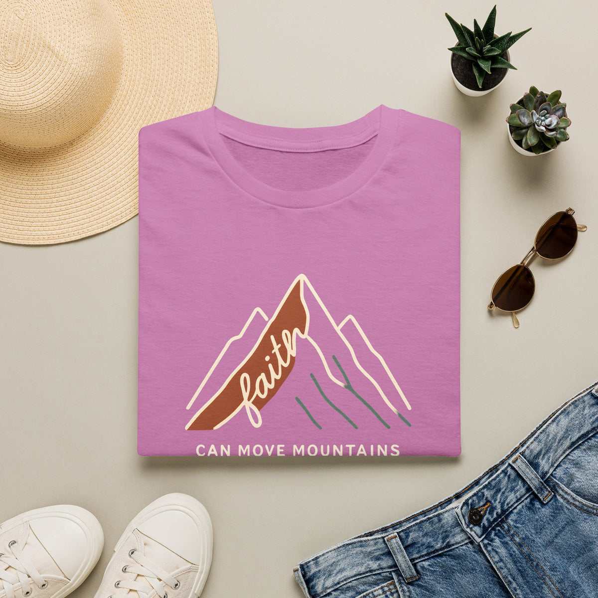 Faith Can Move Mountains T-Shirt