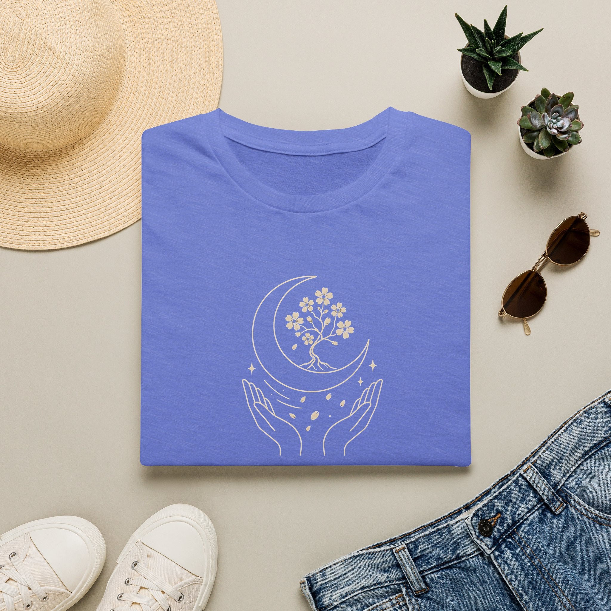 Cradled Moon Tree T-Shirt