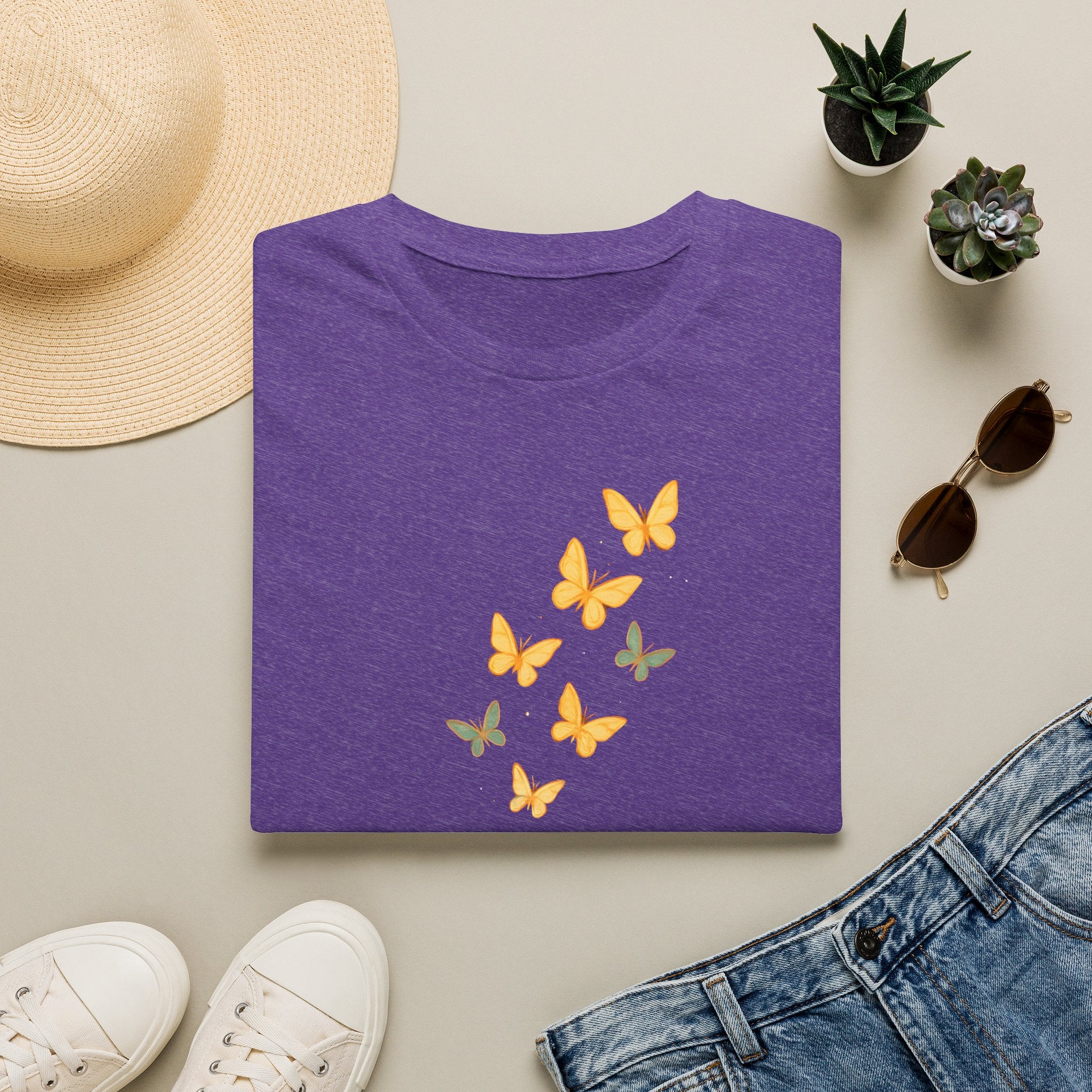 Butterflies Rise from Book T-Shirt